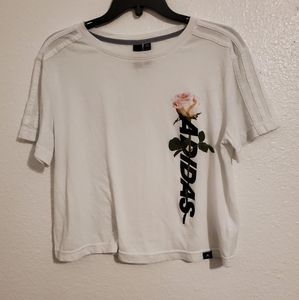 Adidas crop shirt